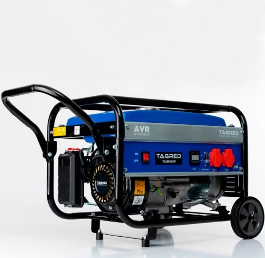 Генератор бензиновий TAGRED 1 фаза (220В), 2,6кВт, (TA2800GHW)